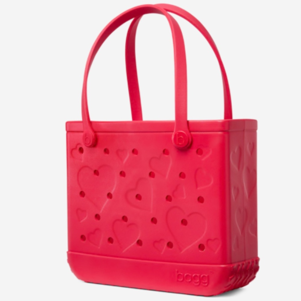 NWOT Baby Bogg® Bag (medium) in Bright Red Conversation Hearts  - Never used! - Picture 2 of 5